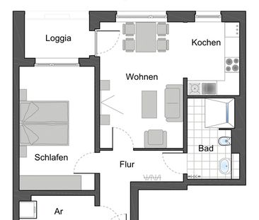 ERSTBEZUG: Seniorenwohnung ab 60 Jahren mit WBS - Photo 1