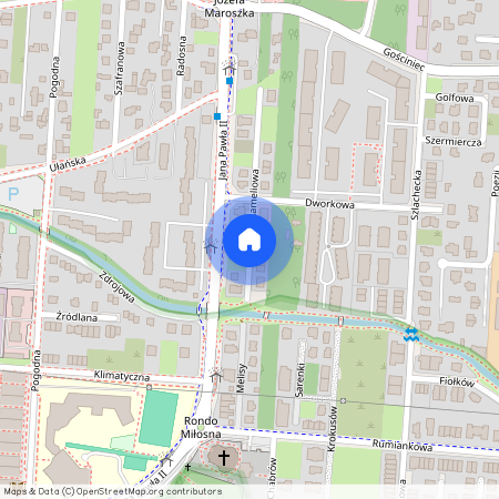 Warszawa, Wesoła, Wesoła, Stara, Miłosna, Kameliowa