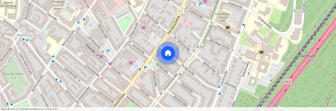 Bürgerstraße 14-16, 47057 Duisburg - Duisburg-Mitte