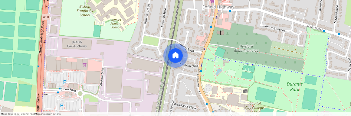 Wickham Close, Enfield, Middlesex, EN3