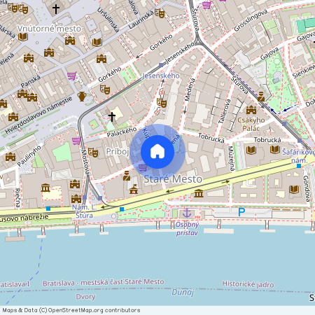 Kúpeľná Bratislava I, Bratislavský kraj, Bratislava - Staré Mesto