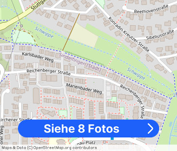 Möblierte 2 Zimmer-DG-Wohnung im 3-FH - Foto 1