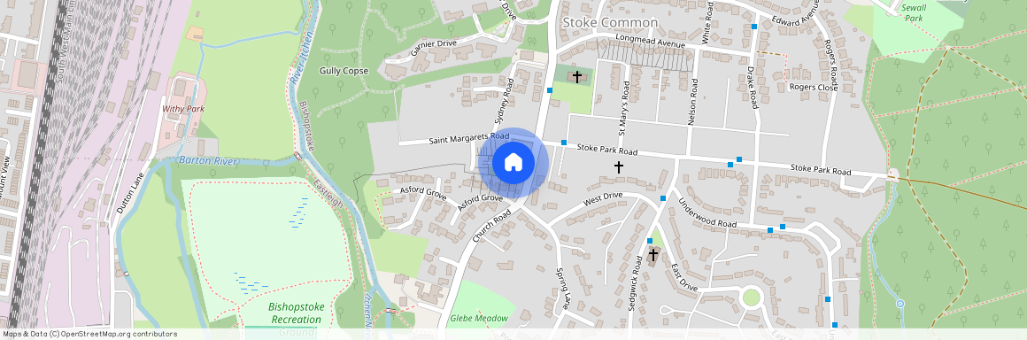 Bishopstoke, Eastleigh, SO50