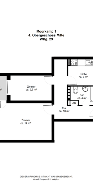 Gepflegte Wohnung in guter Lage - Photo 1