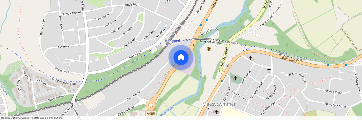 Ystrad Mynach, Hengoed