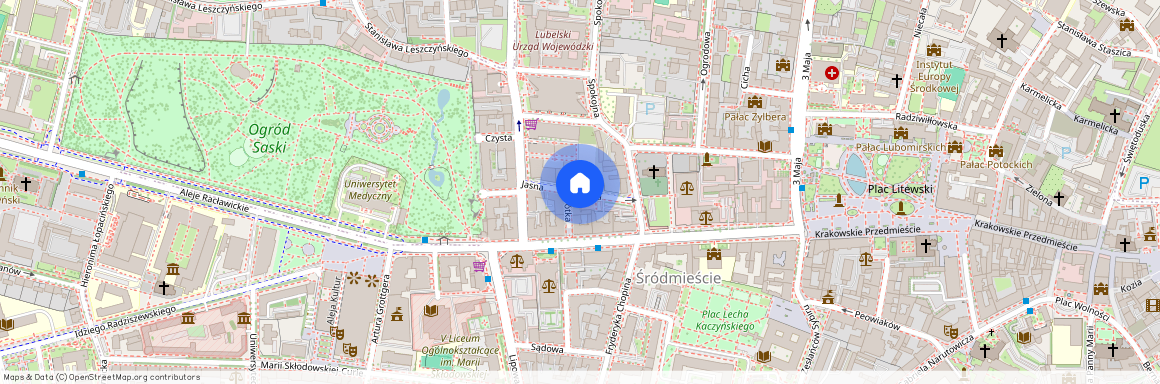 ul. Jasna, Śródmieście, Lublin, lubelskie