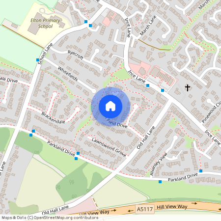 Hallfield Drive, CH2