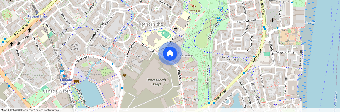 Quebec Way, Surrey Quays SE16