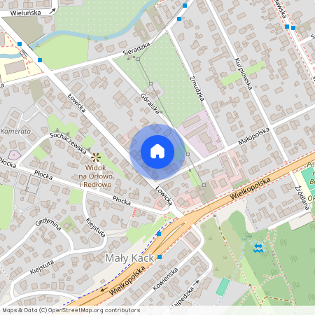 ul. Góralska, Mały Kack, Gdynia, pomorskie