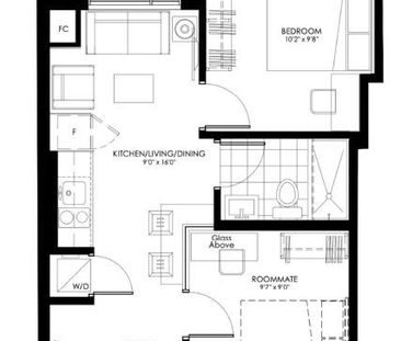 For Lease - 105 Champagne Avenue Unit# 707, Dows Lake - Civic Hospi... - Photo 3
