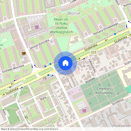 ul. Szubińska, Błonie, Bydgoszcz, kujawsko-pomorskie