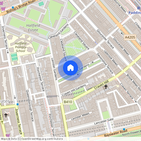 Queens Gardens, Bayswater, London, W2 3BA