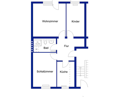 Helle Räume u. Balkon: Gemütliches Wohnen in zentraler Lage - Photo 5
