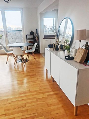 DACHGESCHOSS, INNSTRASSE, 49 m2 Neubau mit 14 m2 Loggia/Terrasse, 2 Zimmer, Komplettküche, Duschbad, Parketten - Foto 5