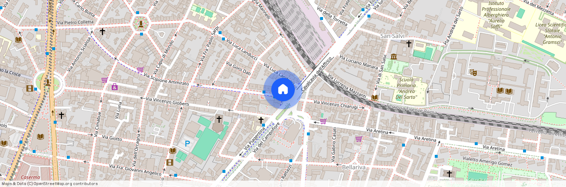 Via Scipione Ammirato 2 R, 50136 Florence FI, Italy
