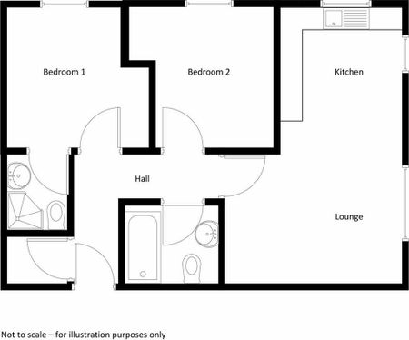 2 bedroom apartment to rent - Photo 4