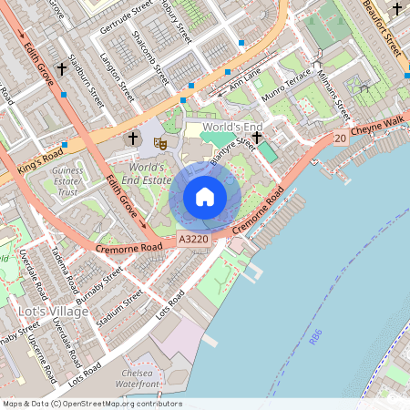 Upper Blantyre Walk, London, SW10