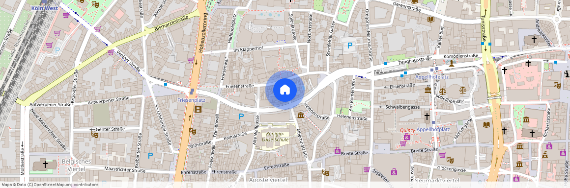 Albertusstraße 47-49, 50667 Innenstadt - Köln Altstadt