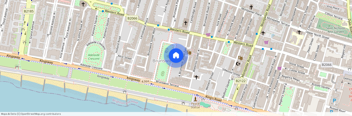 Brunswick Square, Hove BN3 1EH