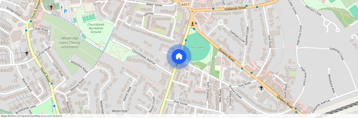 Princes Road, Weybridge, Surrey, KT13