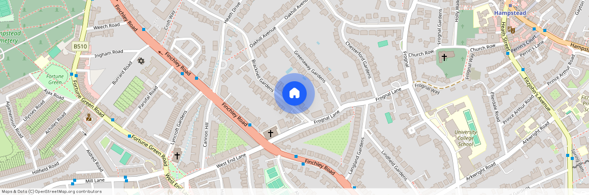 Bracknell Gardens, Hampstead, London, NW3