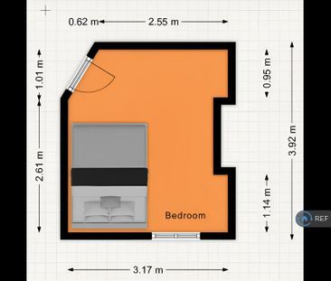 1 bedroom in a flat share to rent - Photo 3