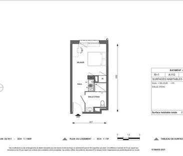 Location Appartement 1 pièce 22m² JOUE LES TOURS 37300 - Photo 3