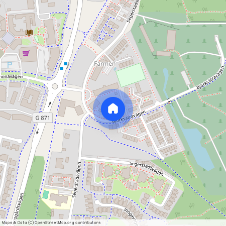 Björksätravägen, Växjö