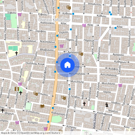 Ανάφης, 8 112 56 Αθήνα, Άνω Κυψέλη (Κυψέλη)