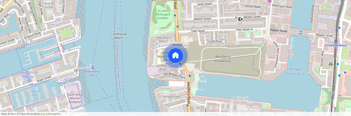 183 Jefferson Buildings, Westferry Road, Westferry Road, Canary Wharf, South Quay, London, E14 8LR