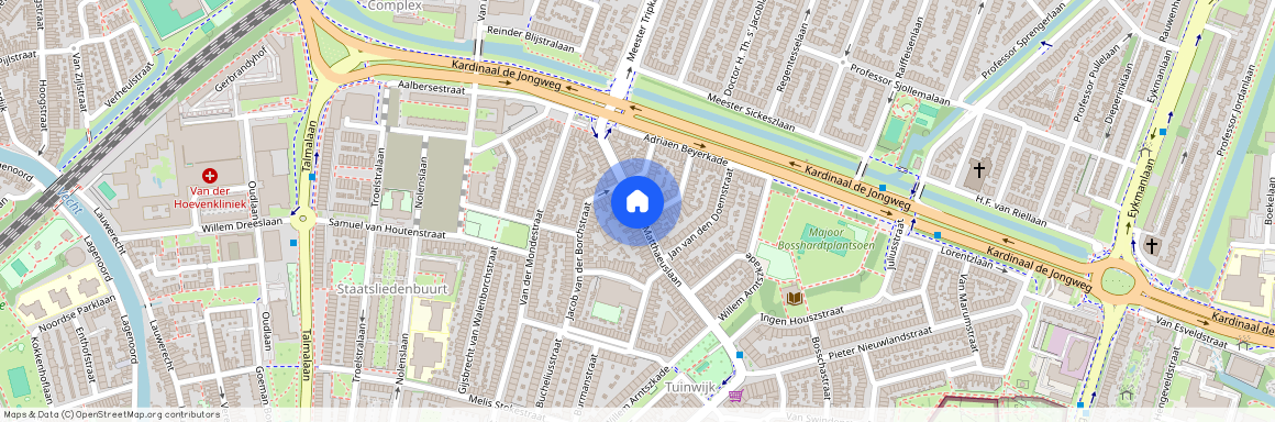 Tuinwijk-West, 3515 AV, Antonius Matthaeuslaan, Utrecht