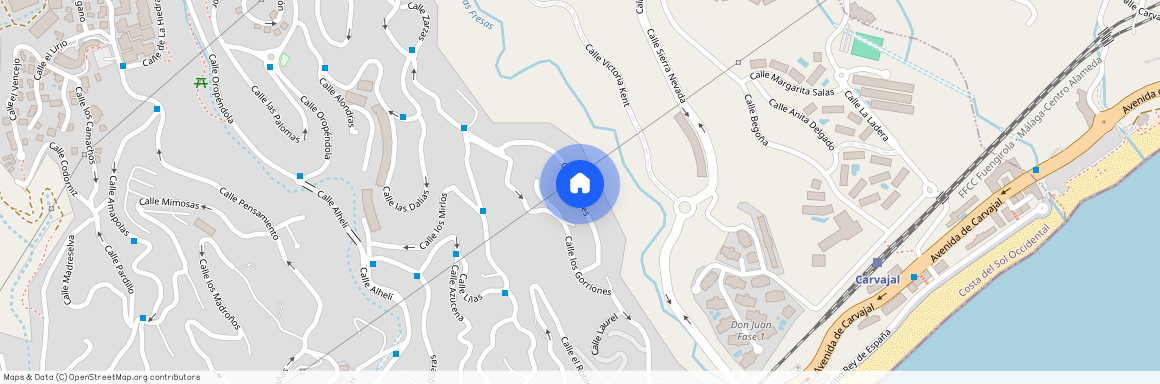 Calle las Perdices., Fuengirola (Málaga)