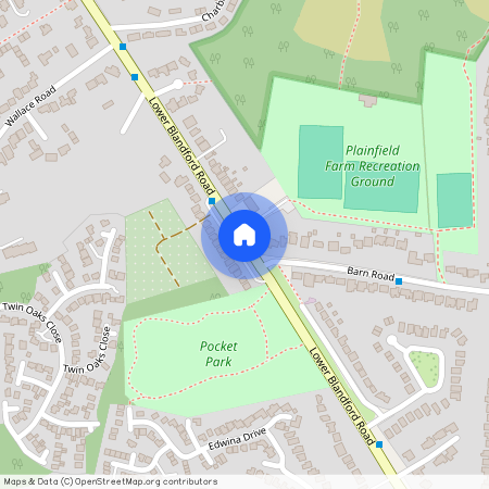 Lower Blandford Road, Poole, Dorset, BH18