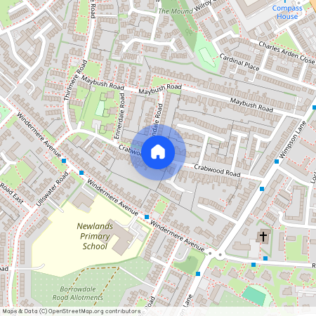 Crabwood Road, Southampton, Hampshire, SO16