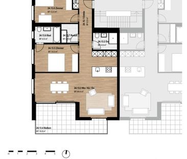 Logement moderne/Modernes Wohnen in einem gemischten Stadt- und Nat... - Photo 3