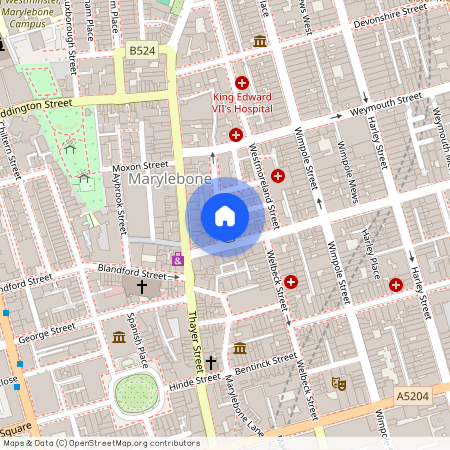Marylebone Street, Marylebone, W1G