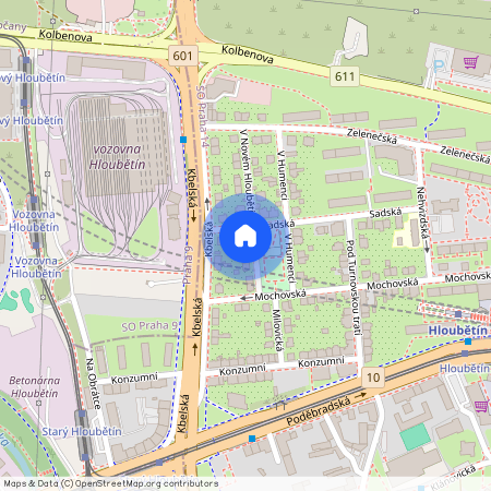 Domalípova, Praha 9 - Hloubětín