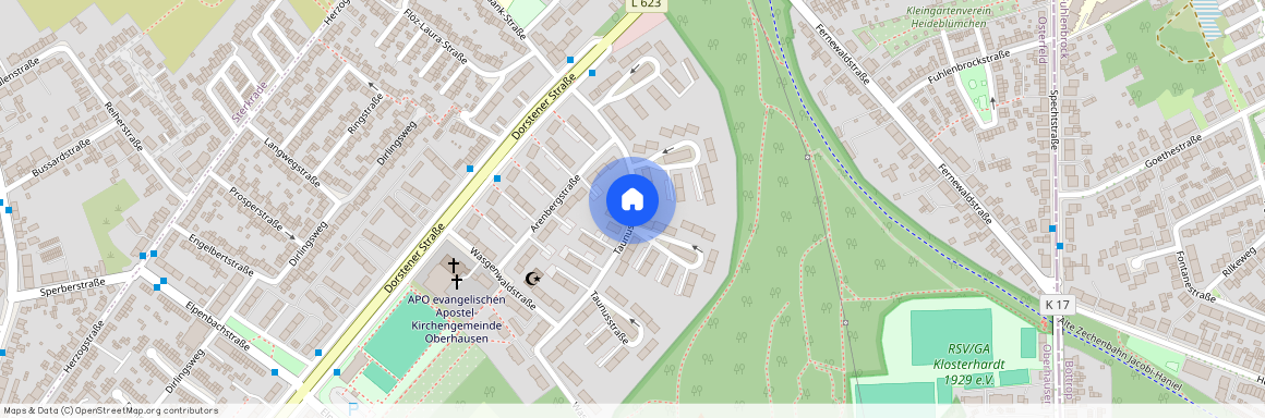 Taunustraße, 46117 Nordrhein-Westfalen - Oberhausen