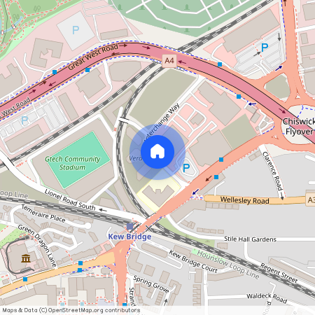 Kew Curve, Capital Interchange Way, Brentford, TW8