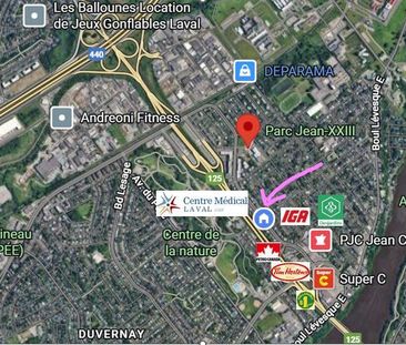 1 400 $ Libre 1er déc. 2025 - Grand 5 ½ (haut 2plex) Inclus : Parki... - Photo 1