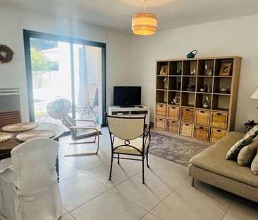 Meyrargues - T2 meublé avec jardin, climatisation et stationnement - Photo 4