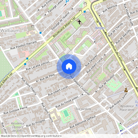 204 RUE PAUL VAILLANT COUTURIER, 51100, Reims