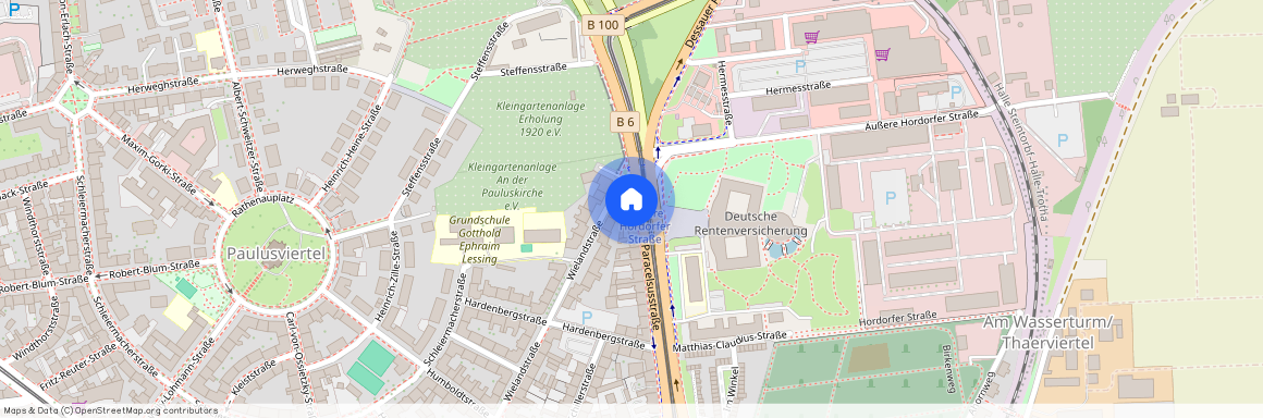 Paracelsusstraße 20, Halle