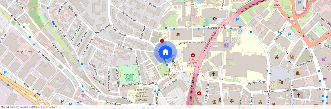 Flat 1, 16 Clarendon Road, LS2 9NN, Leeds