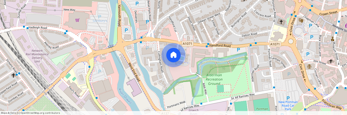 Ipswich, Ipswich IP1