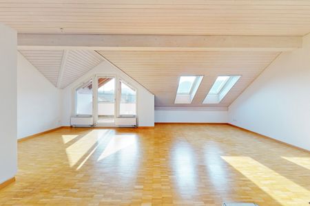 Heimelige Dachwohnung mit Cheminée - Foto 5