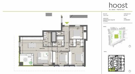 Ruim en lichtrijk appartement met open zicht en zonnig terras, in het centrum van Heist en op enkele passen van de zee - Photo 4