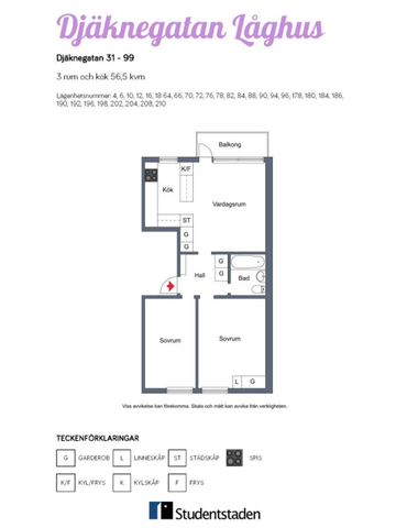 Djäknegatan 55, 75425, Uppsala - Foto 5