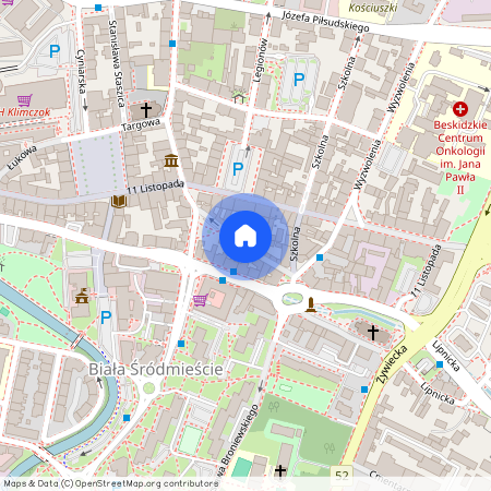 ul. Głęboka, Biała Wschód, Bielsko-Biała, śląskie