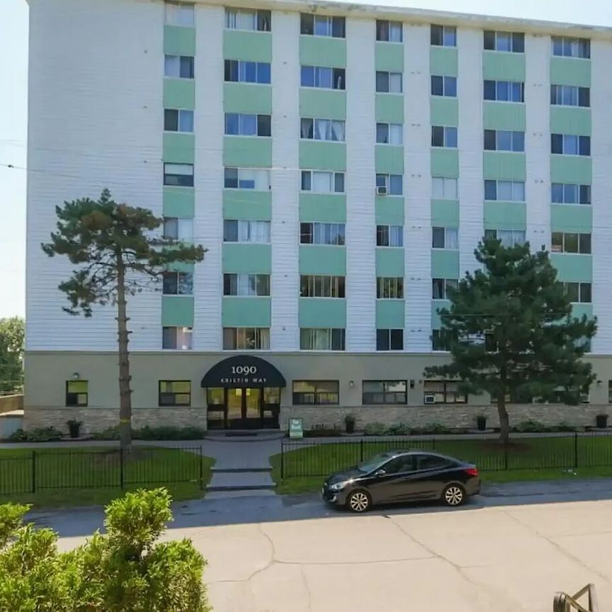 1090 Kristin Way — “Mountview Apartments” — a mid-rise 8-storey residential building offering studio- to 2-bedro - Photo 1